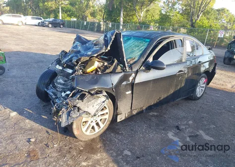 2007 BMW 328I из США, поврежденный, VIN WBAVA37507NL14831